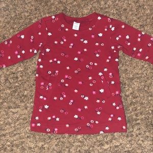 Long Sleeve Flower Shirt